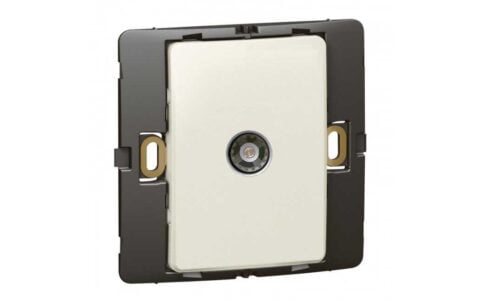 Ổ cắm Legrand, tivi màu trắng Mallia | 281151