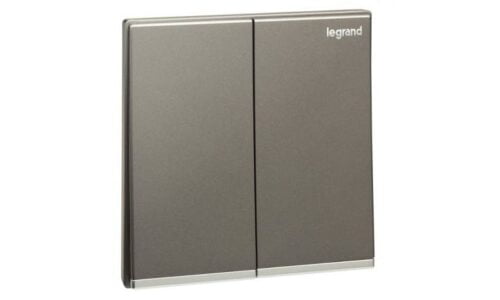 Ổ cắm Legrand, mạng đôi Cat6e màu xám đậm Galion | 282463C3