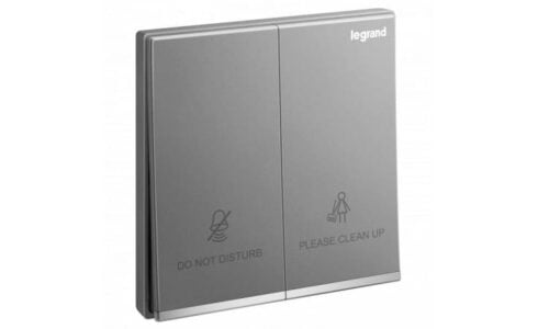 Ổ cắm Legrand, mạng đôi Cat6e màu xám đậm Galion | 282463C3