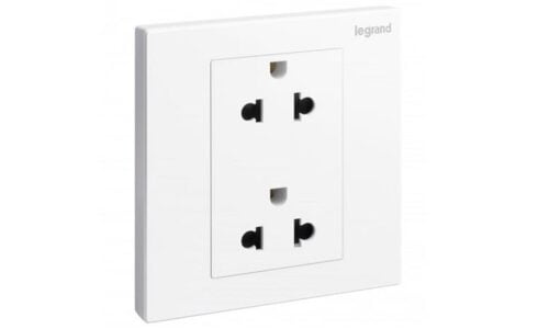 Ổ cắm Legrand, mạng đôi Cat6e màu xám đậm Galion | 282463C3 Ổ cắm Legrand, mạng đôi Cat6e màu xám đậm Galion | 282463C3