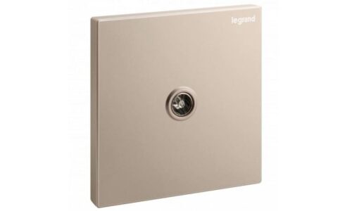 Ổ cắm Legrand, mạng đôi Cat6e màu xám đậm Galion | 282463C3