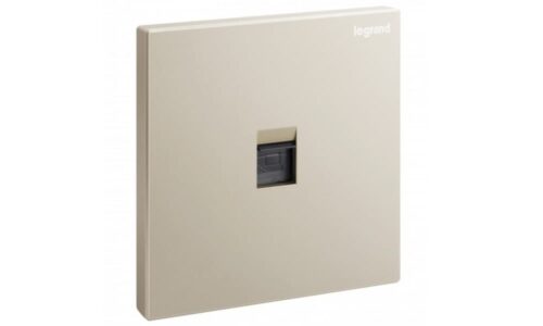 Ổ cắm Legrand, mạng đôi Cat6e màu xám đậm Galion | 282463C3 Ổ cắm Legrand, mạng đôi Cat6e màu xám đậm Galion | 282463C3