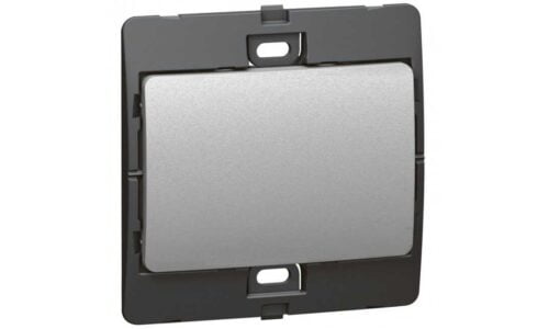 Công tắc Legrand, đơn 1 chiều màu xám bạc Mallia | 283000