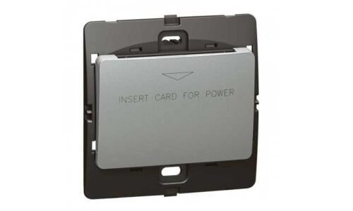 Công tắc Legrand, thẻ từ màu xám đậm Mallia | 283448