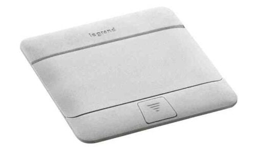 Hộp âm sàn Legrand, mặt nhôm inox | 054010