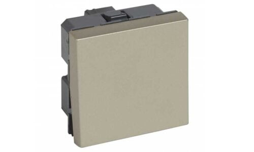 Công tắc Legrand, đôi 1 chiều màu champagne Arteor | 570034