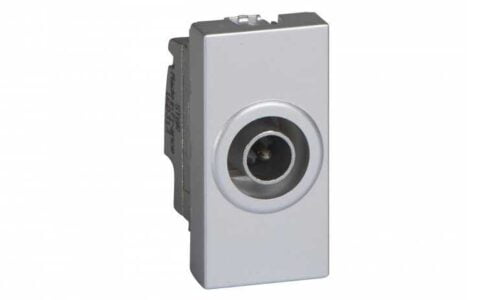 Ổ cắm Legrand, tivi màu bạc Arteor | 571051