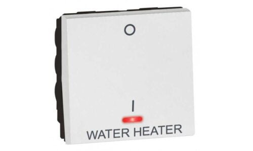 Công tắc Legrand, công tắc đôi 1 chiều màu trắng Arteor | 572034