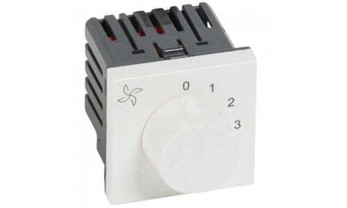 Công tắc Legrand, chiết áp quạt màu xám đậm Arteor | 572715