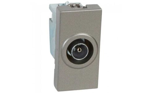 Ổ cắm Legrand, đơn 3 chấu, màu xám Arteor | 572616 Ổ cắm Legrand, đơn 3 chấu, màu xám Arteor | 572616