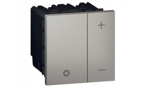 Công tắc Legrand, chiết áp quạt màu xám đậm Arteor | 572715