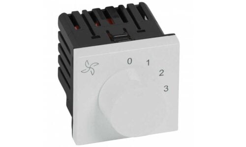 Công tắc Legrand, chiết áp quạt màu xám đậm Arteor | 572715