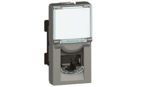 Ổ cắm Legrand, mạng màu xám đậm Arteor | 572802