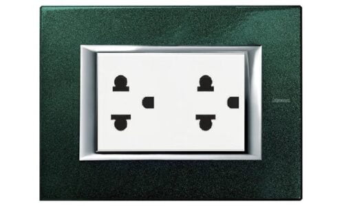 Mặt che Legrand, kim loại xám đậm Axolute Bticino | HB4803XS Mặt che Legrand, kim loại xám đậm Axolute Bticino | HB4803XS