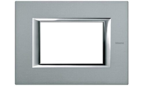 Mặt che Legrand, kim loại xám đậm Axolute Bticino | HB4803XS Mặt che Legrand, kim loại xám đậm Axolute Bticino | HB4803XS