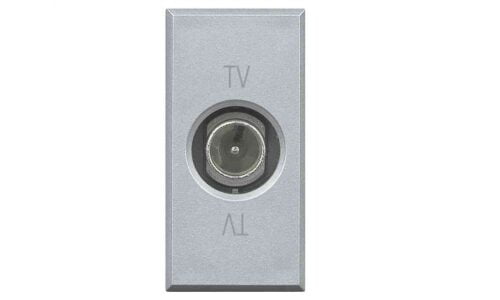 Ổ cắm Legrand, mạng màu bạc Axolute Bticino | HC4279C6 Ổ cắm Legrand, mạng màu bạc Axolute Bticino | HC4279C6