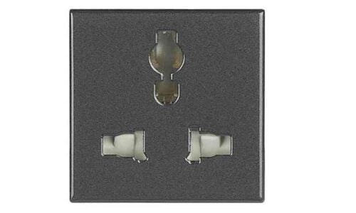 Ổ cắm Legrand, đa năng màu xám đậm Axolute Bticino | HS4139 Ổ cắm Legrand, đa năng màu xám đậm Axolute Bticino | HS4139
