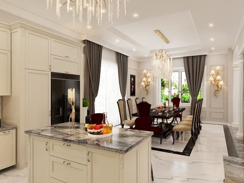 Lựa chọn ổ cắm công tắc phù hợp phong cách Tân cổ điển