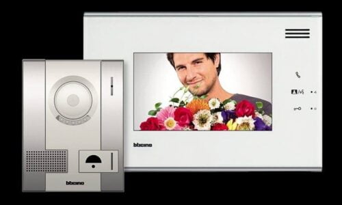 Chuông hình cửa có hình Legrand, màu trắng 7inch | 369082