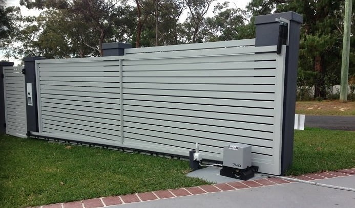 cổng trượt điện