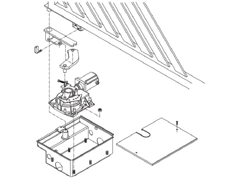 Mô tơ cửa cổng trượt tự động là gì